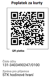 QR platba poplatek za kurt1